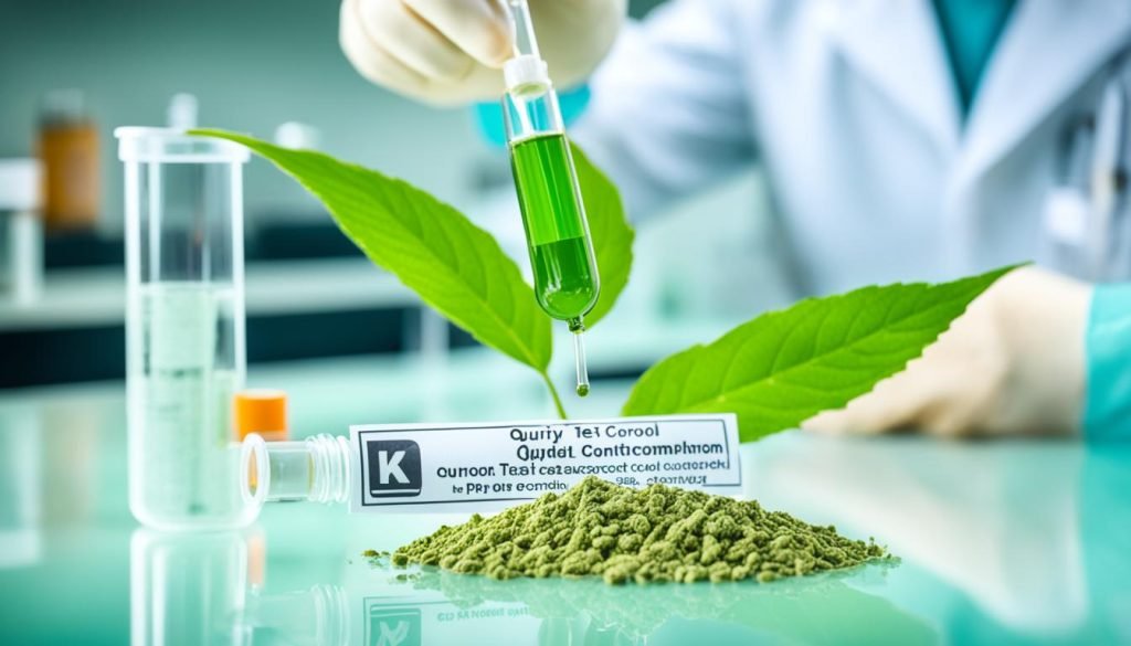 lab testing kratom